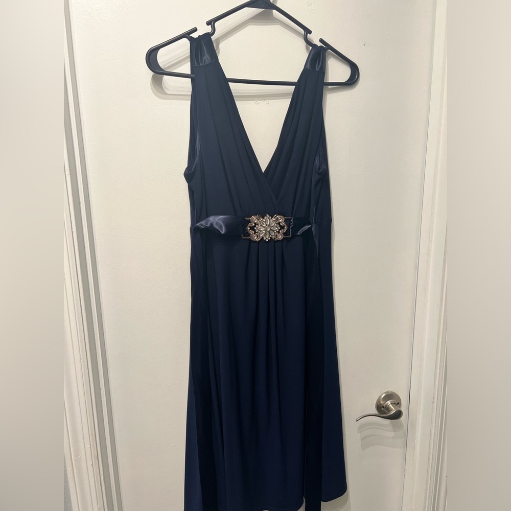 Blue dress